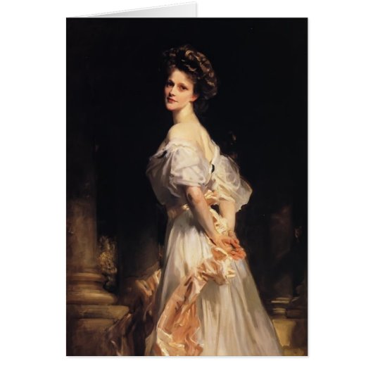 John Singer Sargent- Nancy Astor Cards (Front)