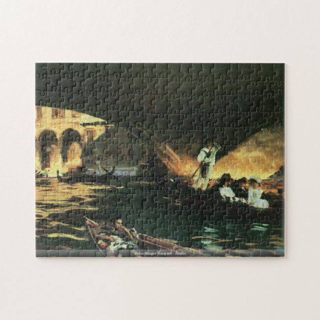 John Singer Sargent - Rialto puzzle (Horizontal)