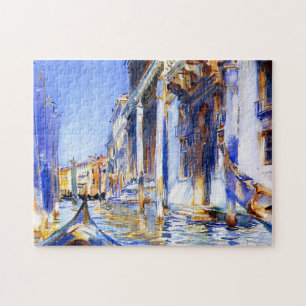 John Singer Sargent Rio dell’Angelo Venice Jigsaw Puzzle