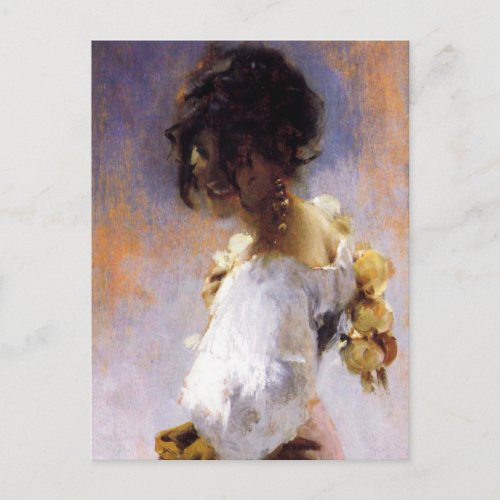 John Singer Sargent Rosina Postcard