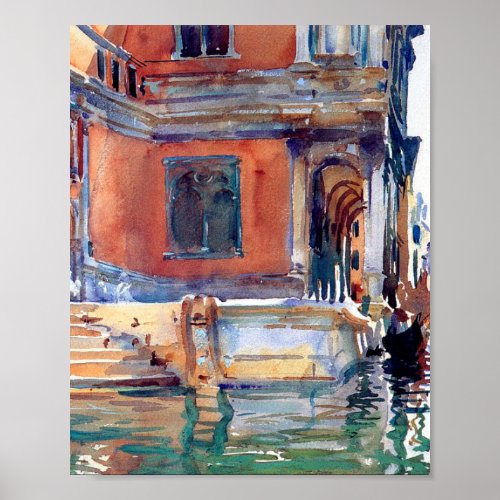 John Singer Sargent _ Scuola Di San Rocco Poster