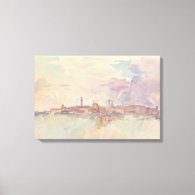 John Singer Sargent - Siena Canvas Print (Front)