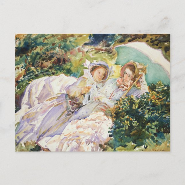 John Singer Sargent - Simplon Pass - The Tease Postcard (Front)