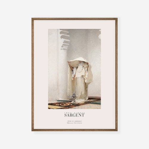 John Singer Sargent Smoke of Ambergris Art Print