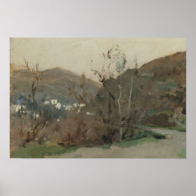 John Singer Sargent - Spanish Landscape Poster (Front)