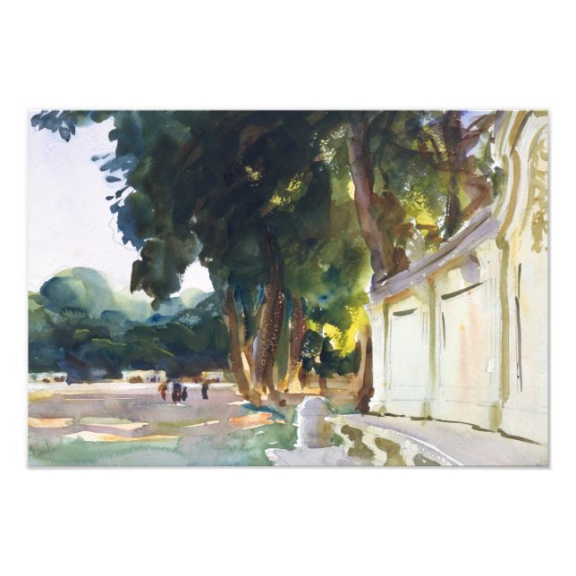 John Singer Sargent - Spanish Midday, Aranjuez Photo Print (Front)