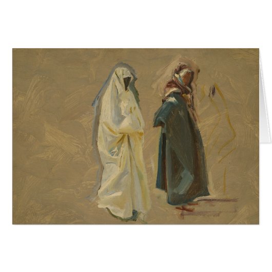 John Singer Sargent - Study of Two Bedouins Cards (Front Horizontal)