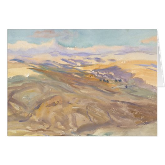 John Singer Sargent - Sunset Cards (Front Horizontal)