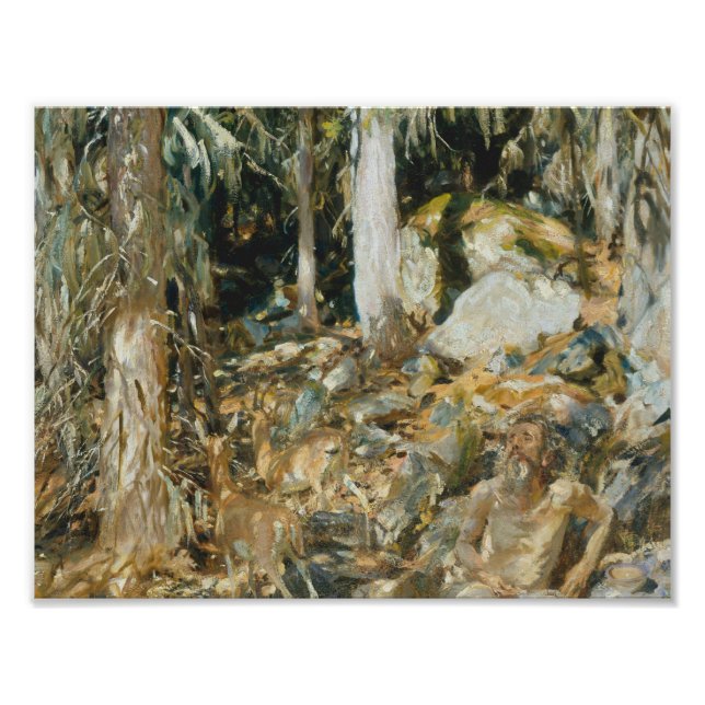 John Singer Sargent - The Hermit Photo Print (Front)