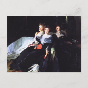 John Singer Sargent- The Misses Hunter Postcard