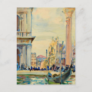John Singer Sargent - The Piazzetta Postcard