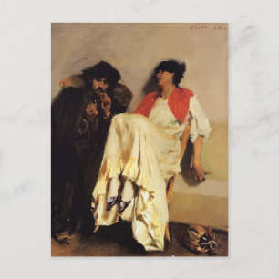 John Singer Sargent- The Sulphur Match Postcard