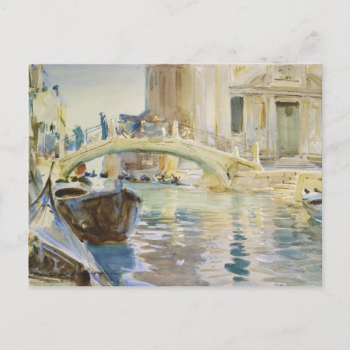 John Singer Sargent _ Venice Postcard