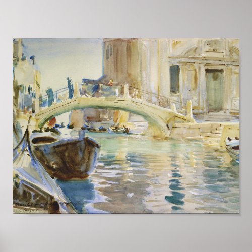 John Singer Sargent _ Venice Poster