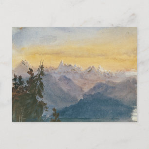 John Singer Sargent - View from Mount Pilatus Postcard
