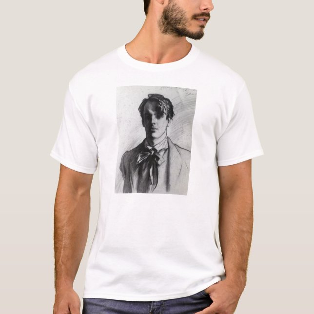 John Singer Sargent: William Butler Yeats T-Shirt (Front)