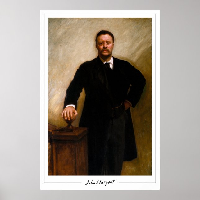 John Singer Sargent Zedign Art Poster #13 (Front)