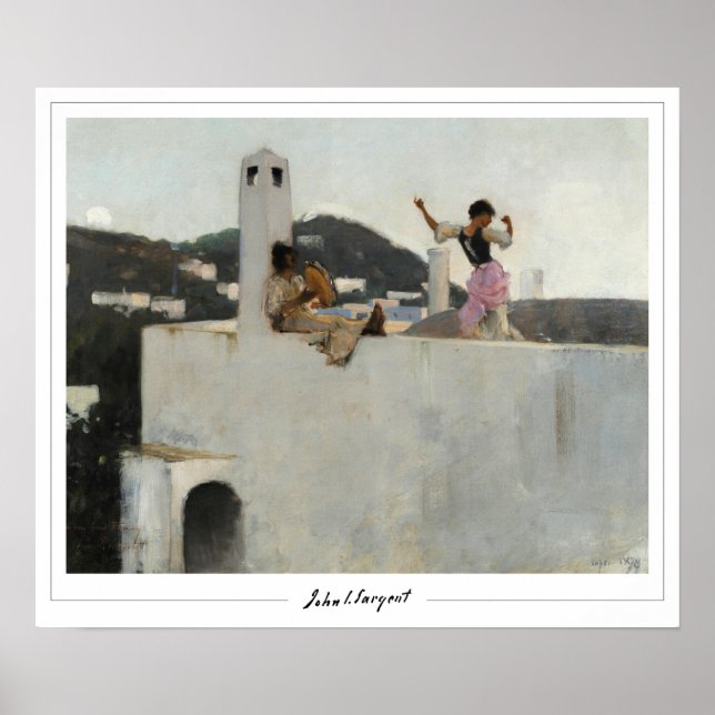 John Singer Sargent Zedign Art Poster #223 (Front)