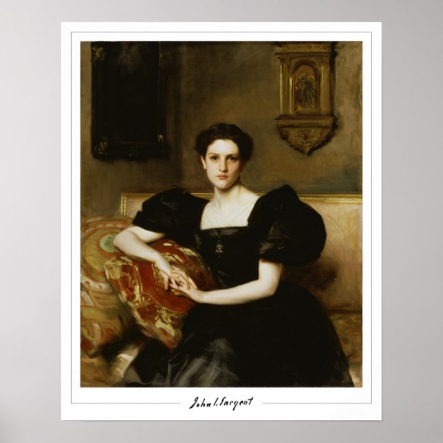 John Singer Sargent Zedign Art Poster #3 (Front)