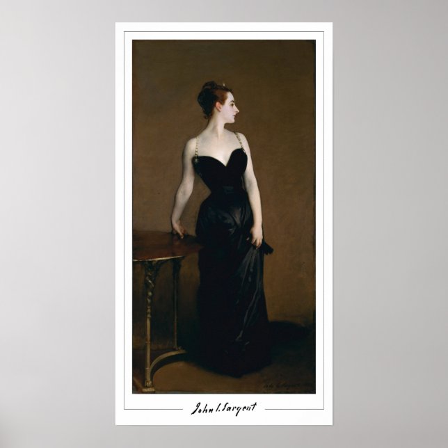 John Singer Sargent Zedign Art Poster #62-2 (Front)