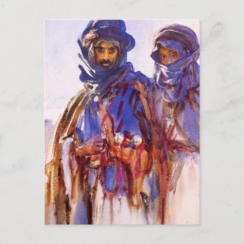 John Singer Sargents Bedouins Postcard