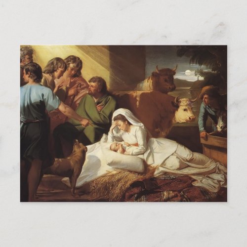 John Singleton Copley_ The Nativity Postcard