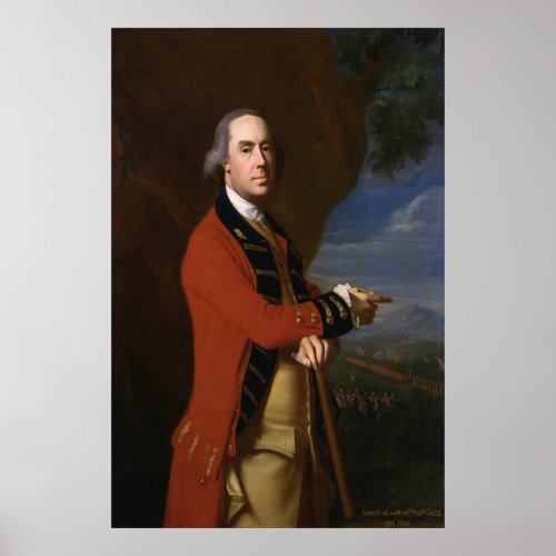 John Singleton Copley  Thomas Gage 1768 Poster
