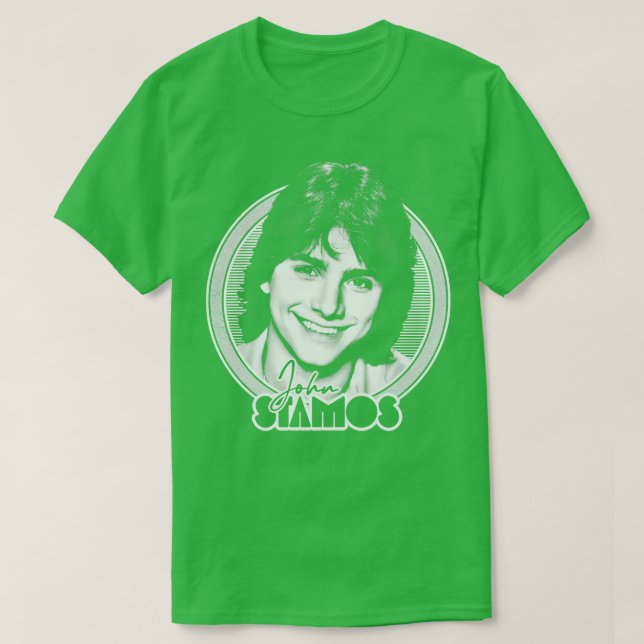 John Stamos Retro Fan Art 1 T-Shirt (Design Front)