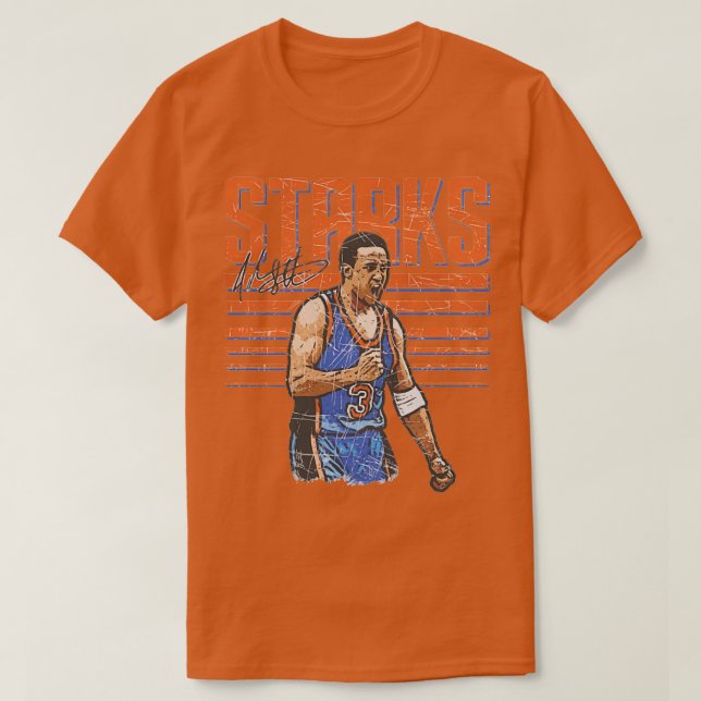 John Starks New York Hyper T-Shirt (Design Front)