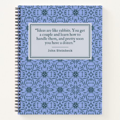 John Steinbeck Quote Writers Notebook