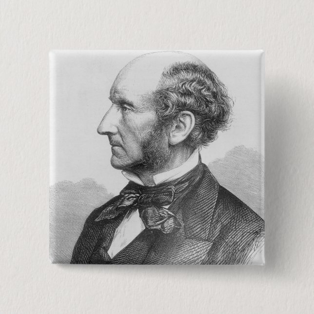 John Stuart Mill Button (Front)