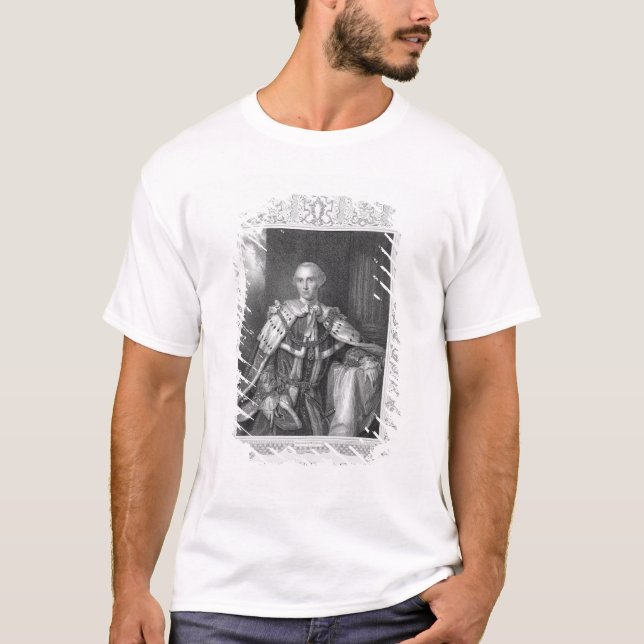 John Stuart, Third Earl of Bute, engraved T-Shirt (Front)