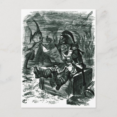 John Tenniel Davy Jones Locker Postcard