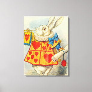 John Tenniel   The White Rabbit Canvas Print