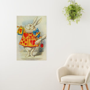 John Tenniel   The White Rabbit Foam Board