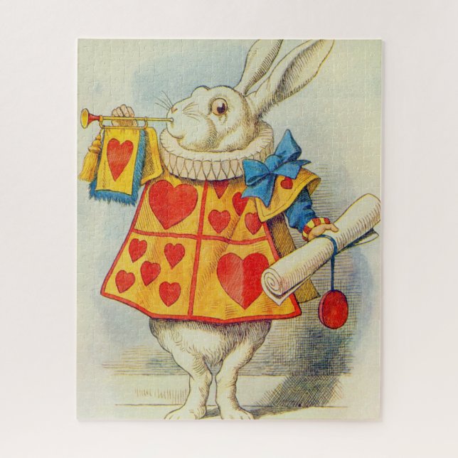 John Tenniel | The White Rabbit Jigsaw Puzzle (Vertical)