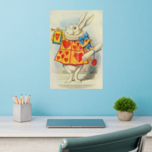 John Tenniel   The White Rabbit Wall Decal