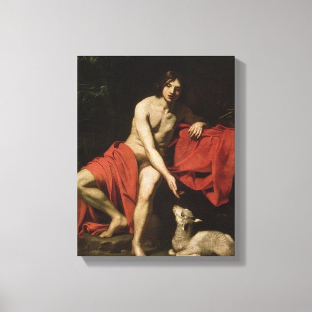 John the Baptist Canvas Print (Front)