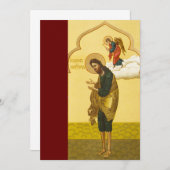 John the Baptist Russian icon (Front/Back)