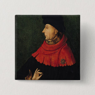 John the Fearless Duke of Burgundy Pinback Button