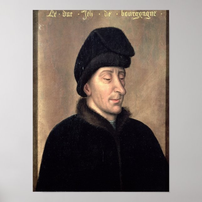 John the Fearless, Duke of Burgundy Poster (Front)