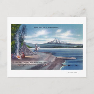 John the Last of the Multnomahs Postcard