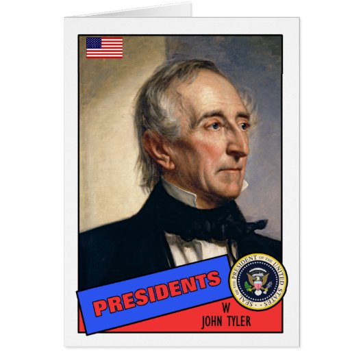 John Tyler Baseball Card (Front)