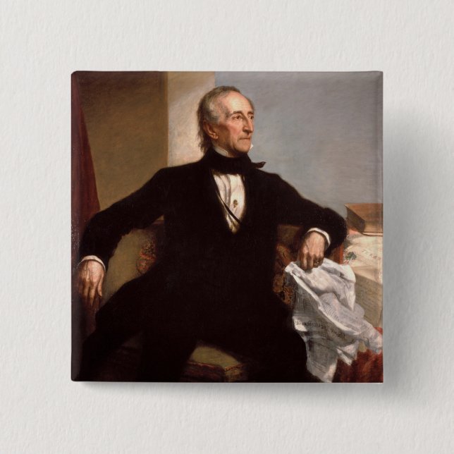 John Tyler Pinback Button (Front)