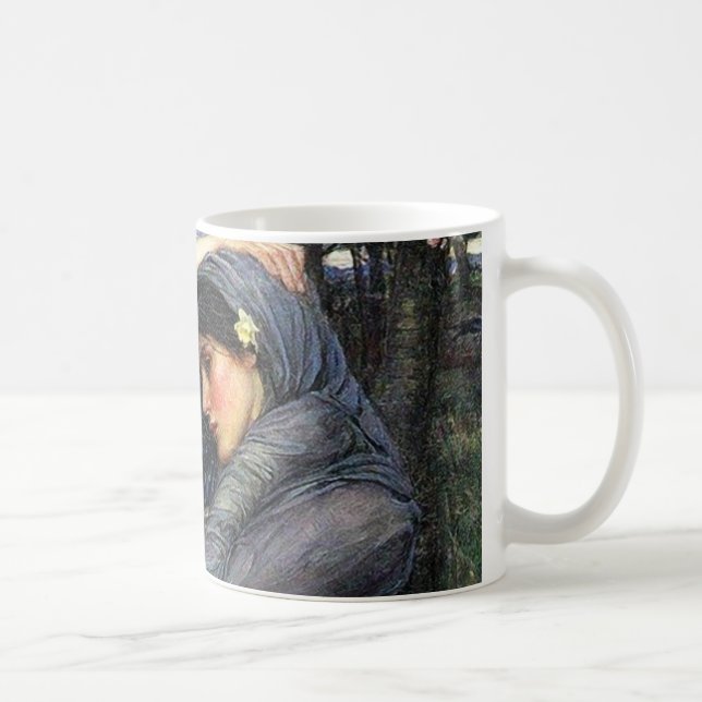 John Waterhouse Pre-Raphaelite Boreas Coffee Mug (Right)