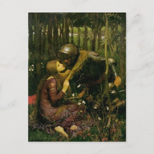 John Waterhouse_ The Beautiful Lady Without Pity Postcard