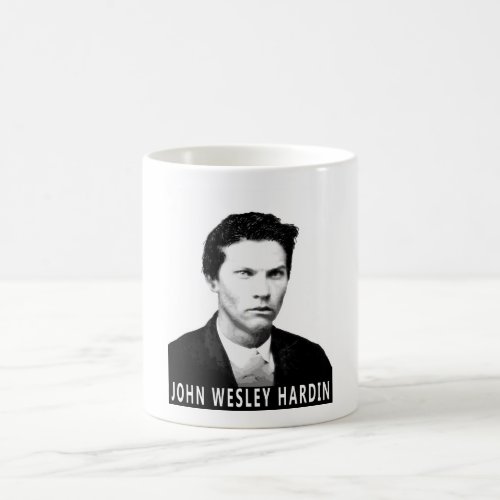 JOHN WESLEY HARDIN OUTLAW DRINKING UTENSIL COFFEE MUG