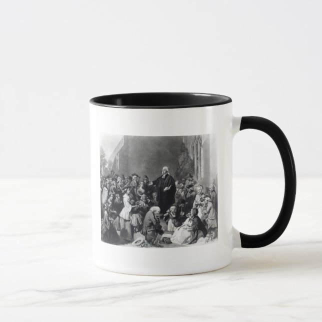John Wesley preaching Mug (Right)