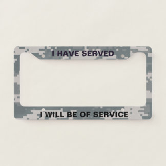 John Wick I have Served license plate frame