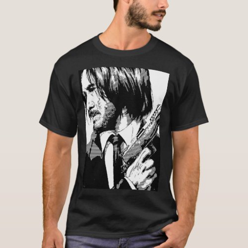 John Wick Keanu Reeves    T_Shirt